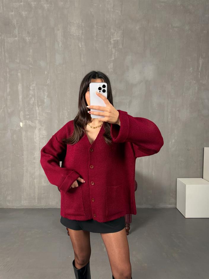 Brone Bordo Cepli Pinterest Triko Hırka