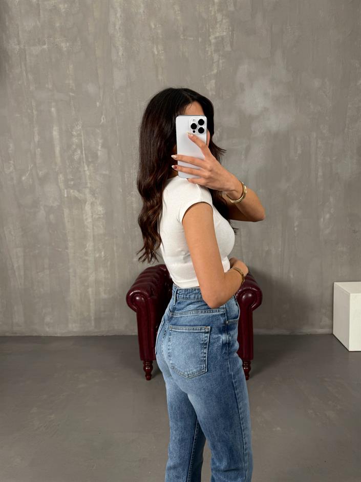 Shake Açık Mavi CS Muadil Flare Jean