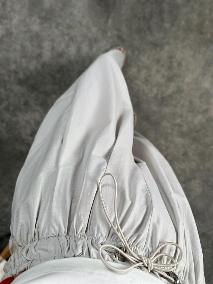 Gri Balon Paraşüt Pantolon
