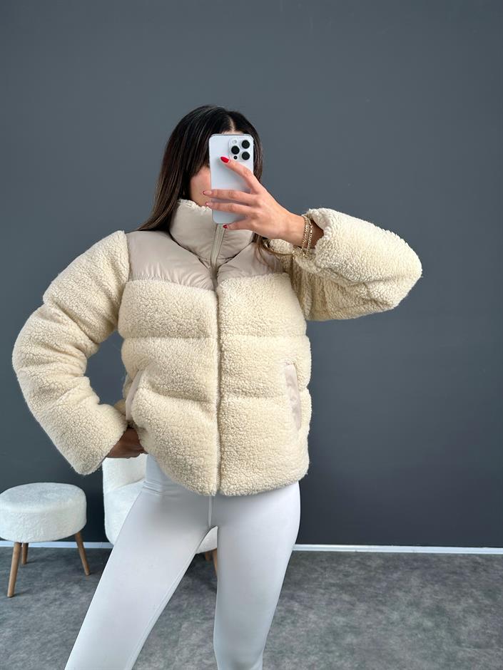 Teddy Ryn Peluş Mont 