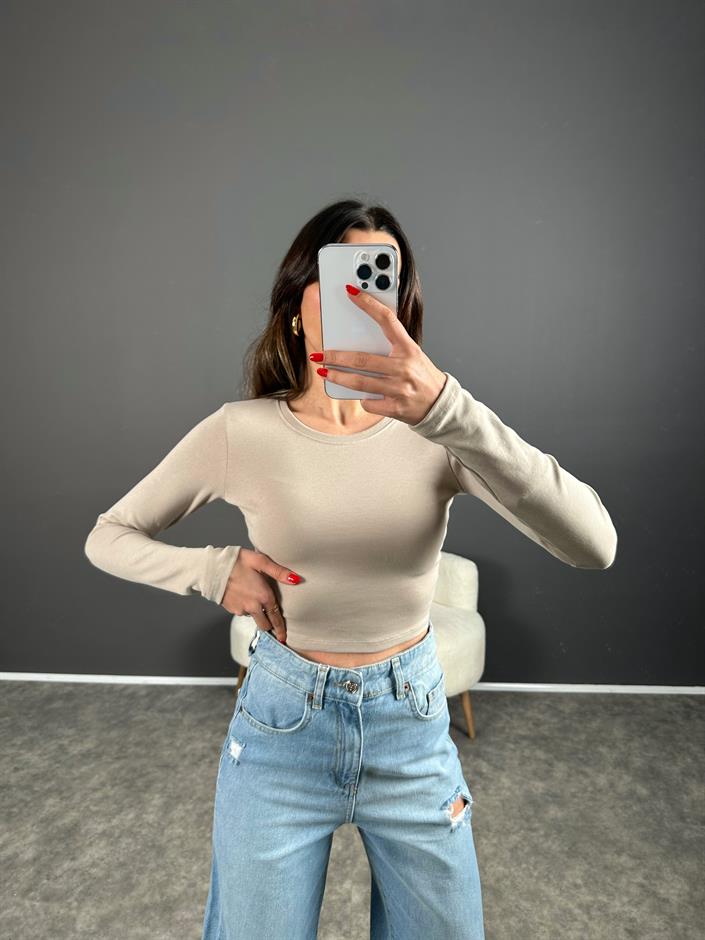 Vizon ZR Model Basic Uzun Kollu Crop