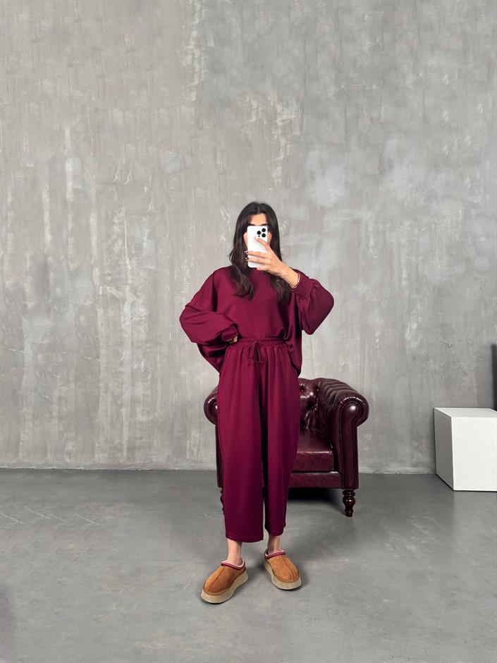 Serge Bordo Oys Kumaş Oversize İkili Takım 