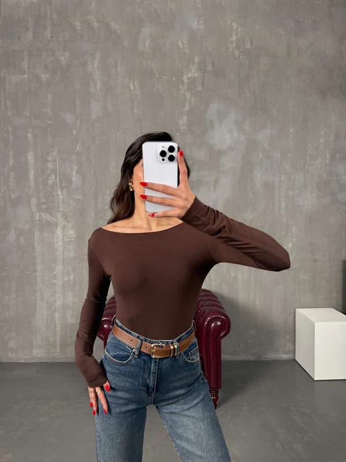 Riyo Kahve MD Yumuşak Bluz