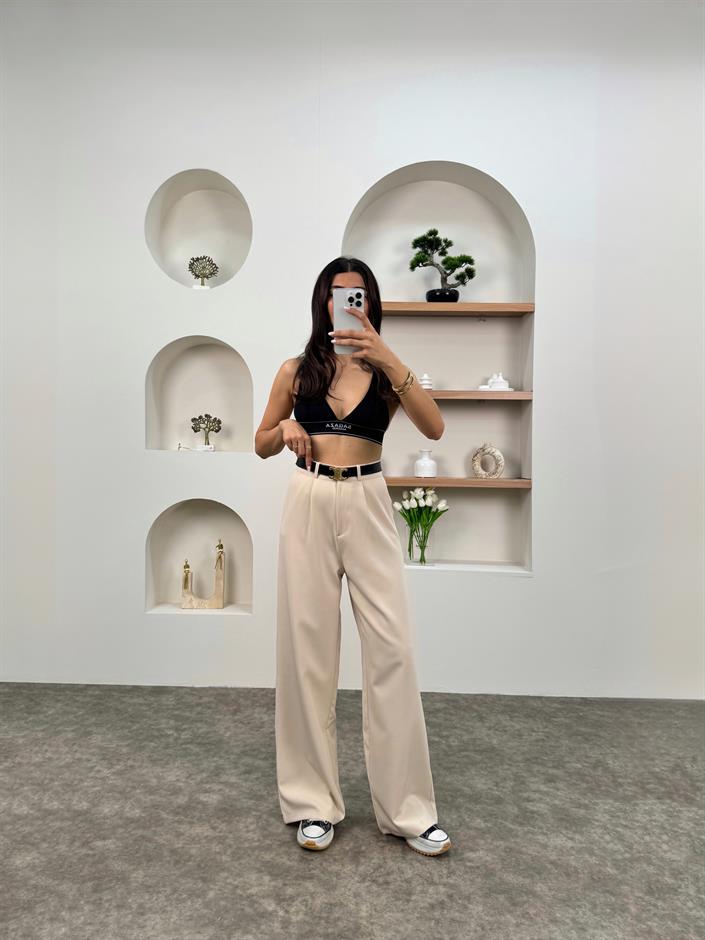 Hena Taş Palazzo Pantolon