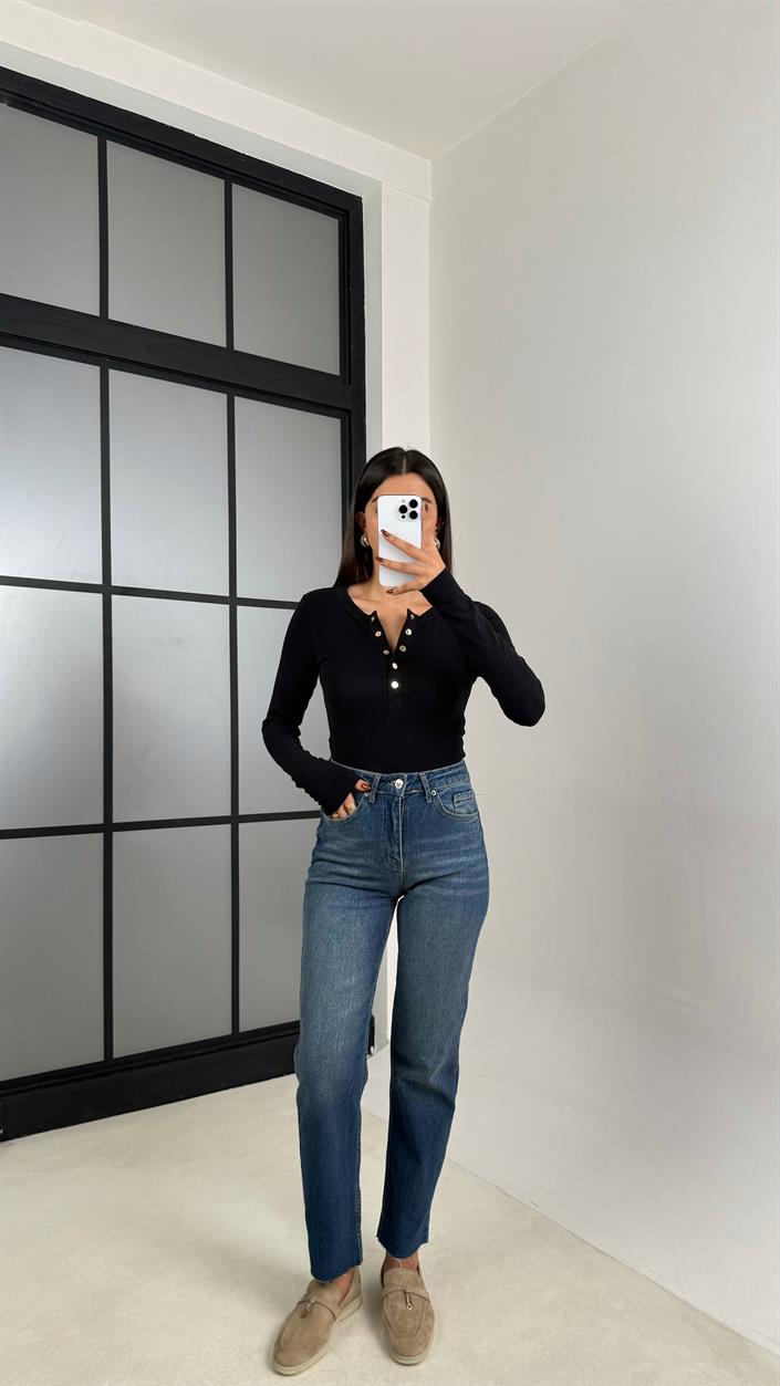 Mavi ZR Model Kesik Paça Jean GAUS-00173