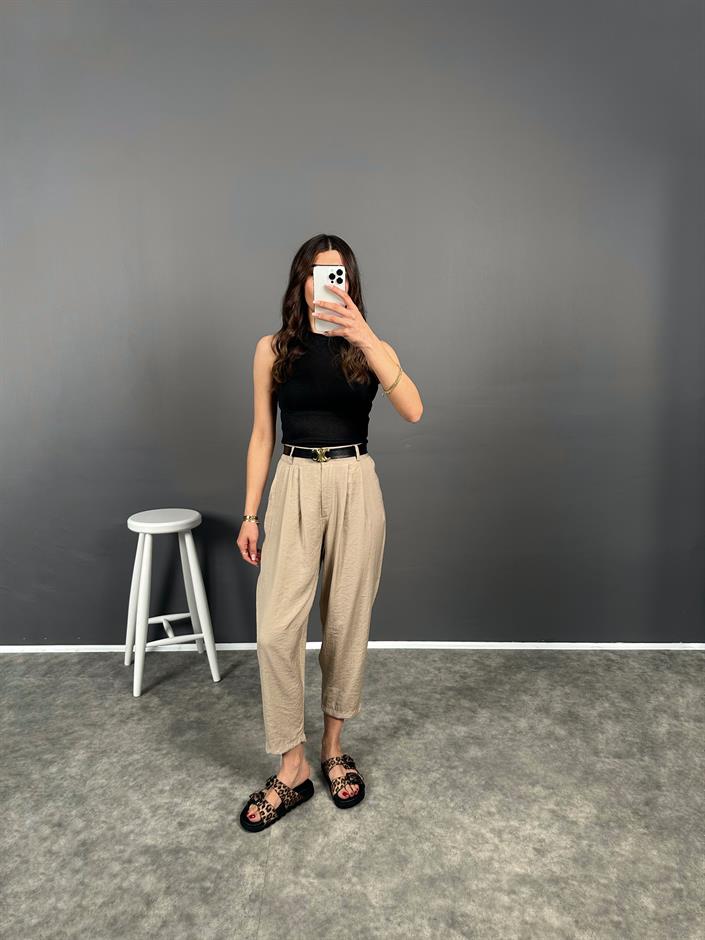 Wuud Taş İthal Kumaş Şalvar Pantolon