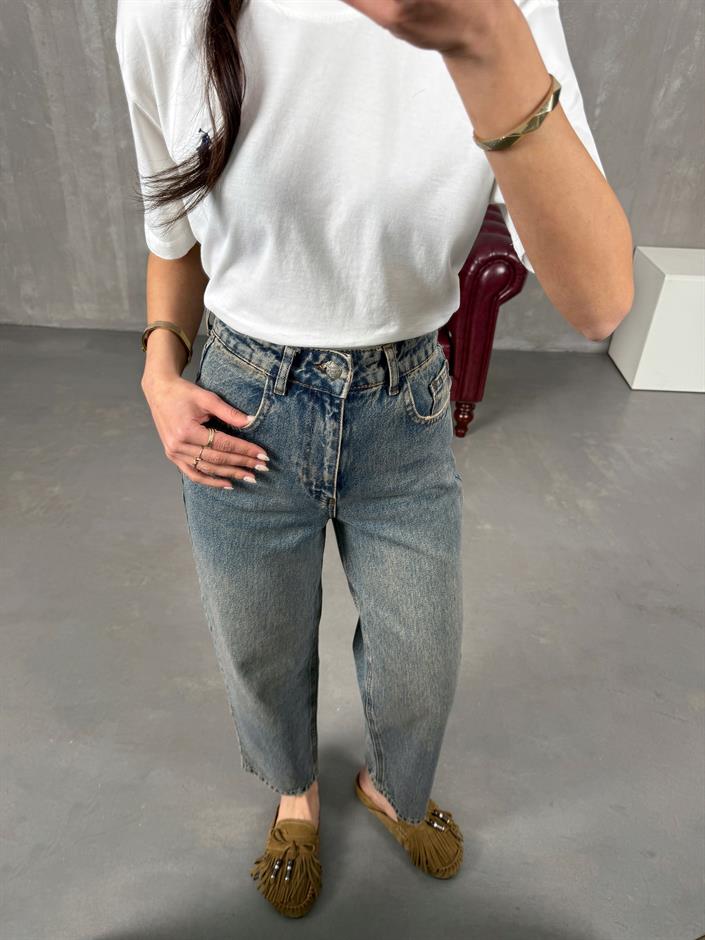 Ceremi Orta Mavi Mom Jean