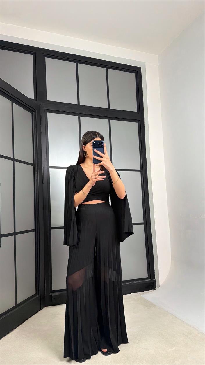 Siyah Pileli Tasarım Takım GAUS-01349