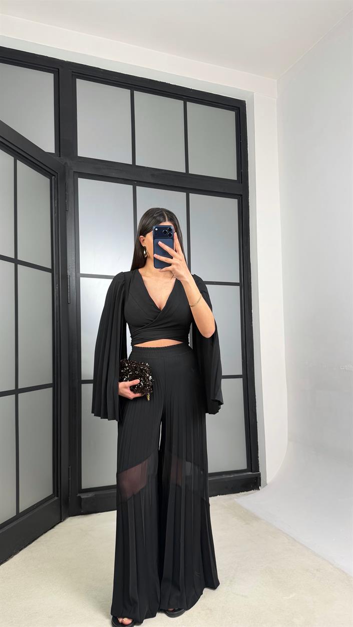 Siyah Pileli Tasarım Takım GAUS-01349