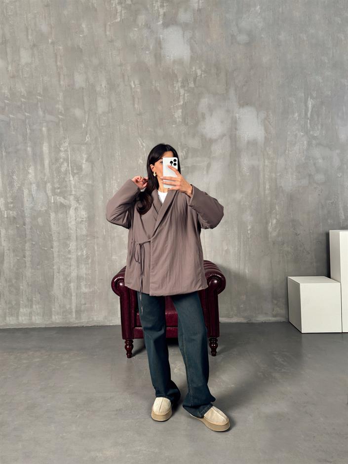 Gows ZR Model Vizon Önden Bağlamalı Mont