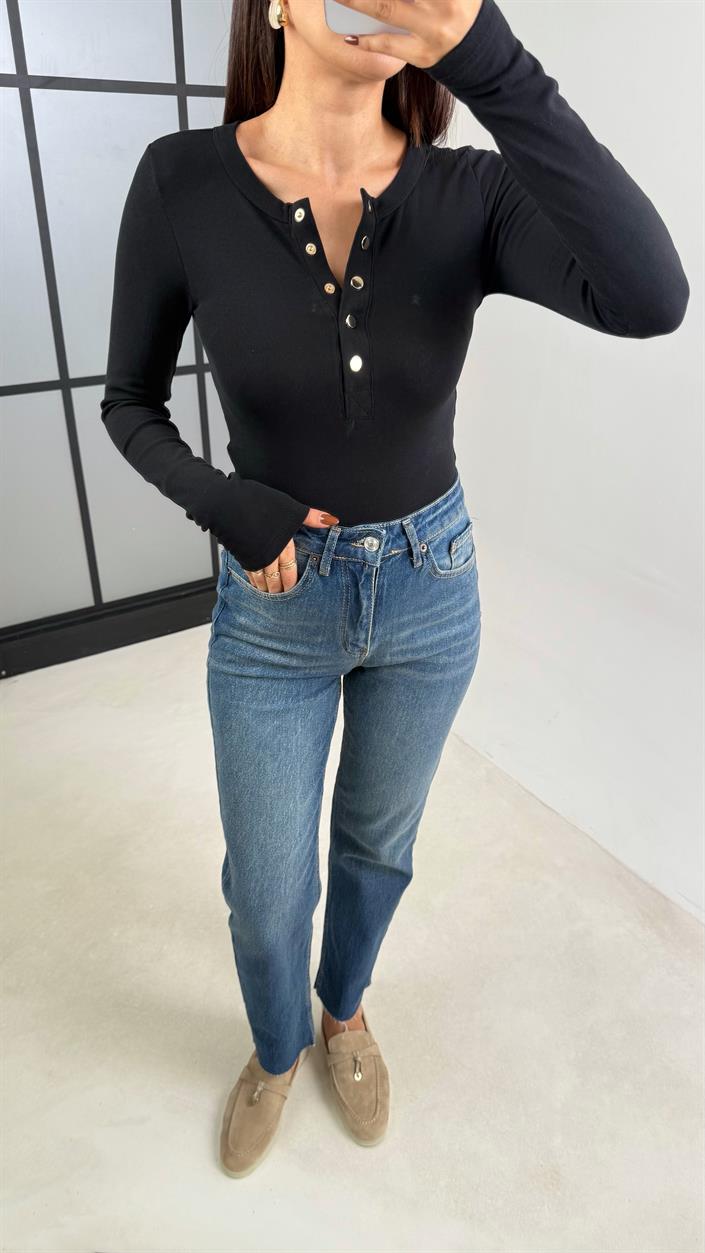 Mavi ZR Model Kesik Paça Jean GAUS-00173