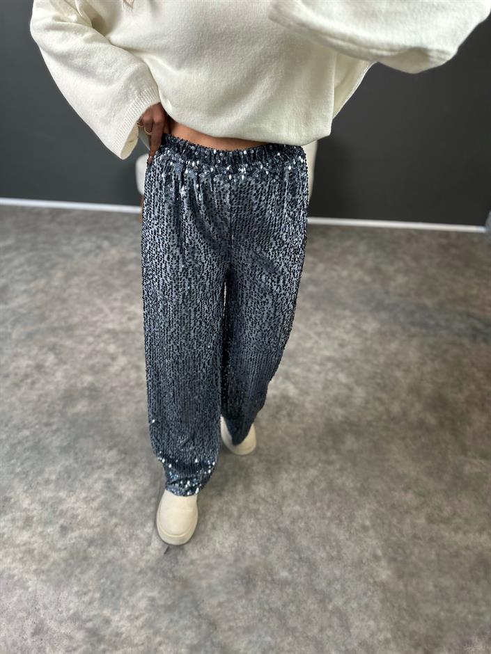 GK Gri Pul Payet Pantolon 