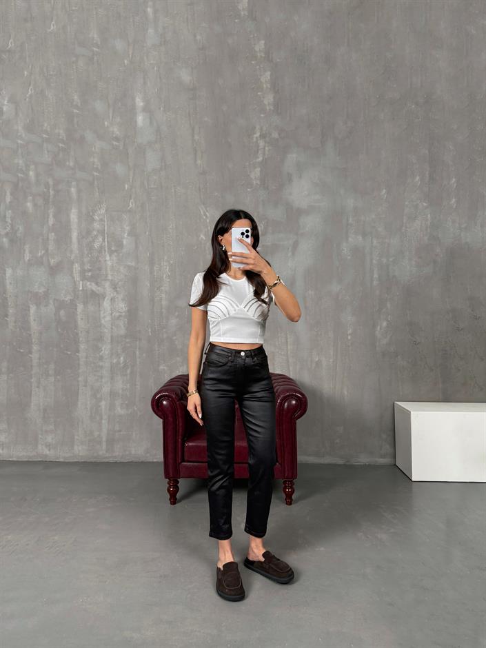 Marco Acı Kahve ZR Model Mumlu Pantolon