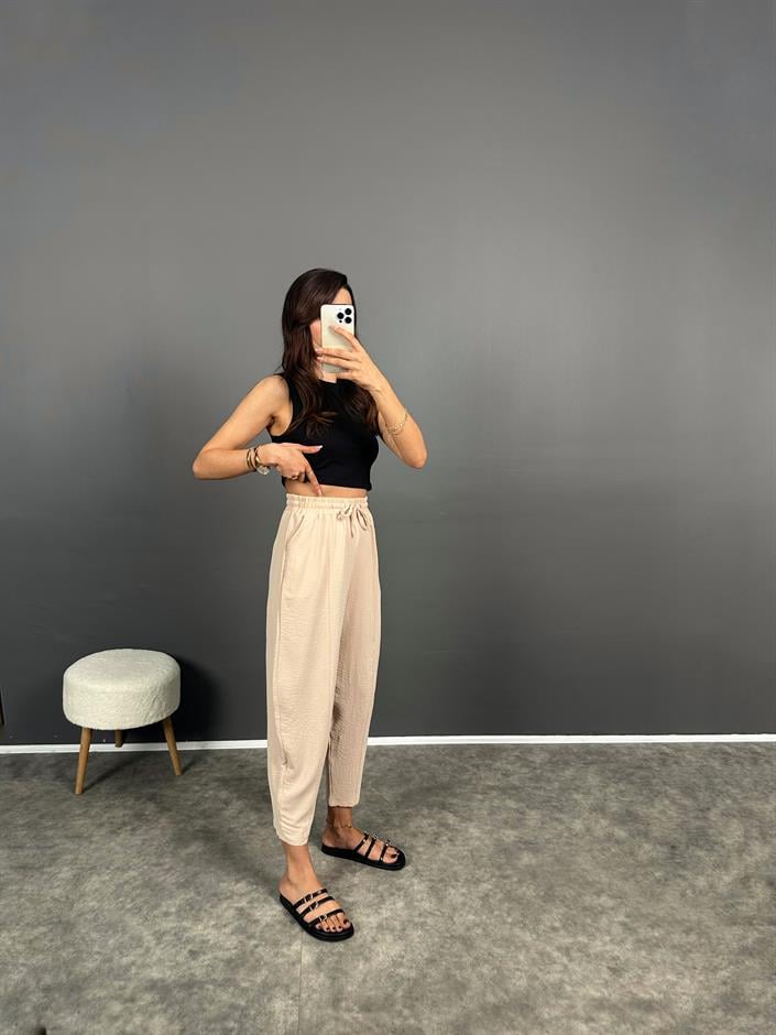 Arion Taş Ayrobin Keten Pantolon