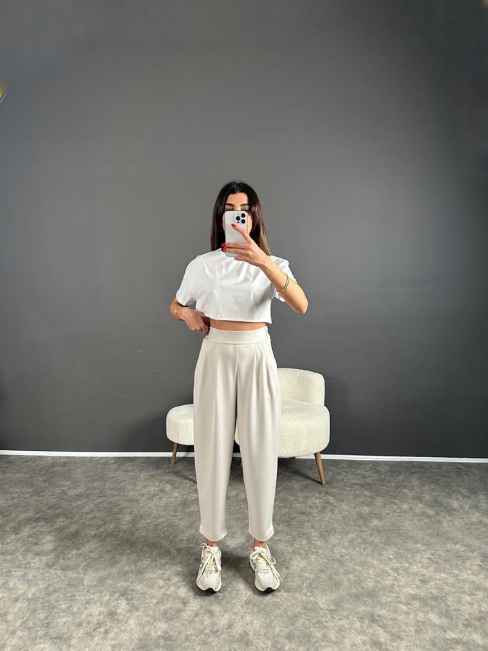 Wulf Taş Modal Kumaş Şalvar Pantolon