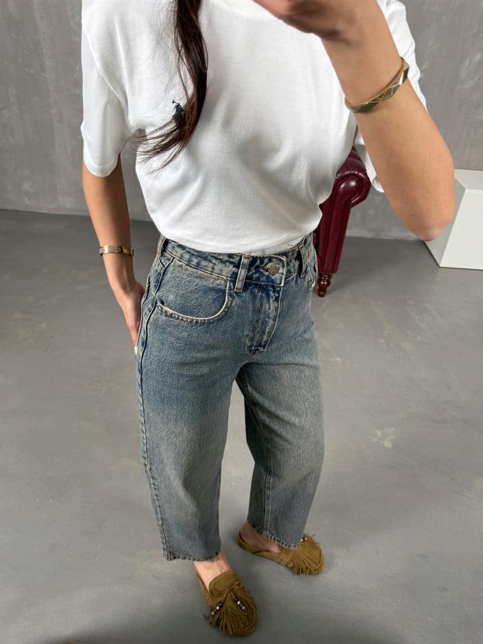 Ceremi Orta Mavi Mom Jean