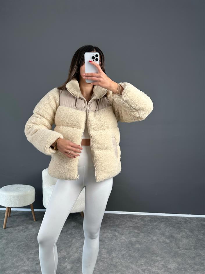 Teddy Ryn Peluş Mont 