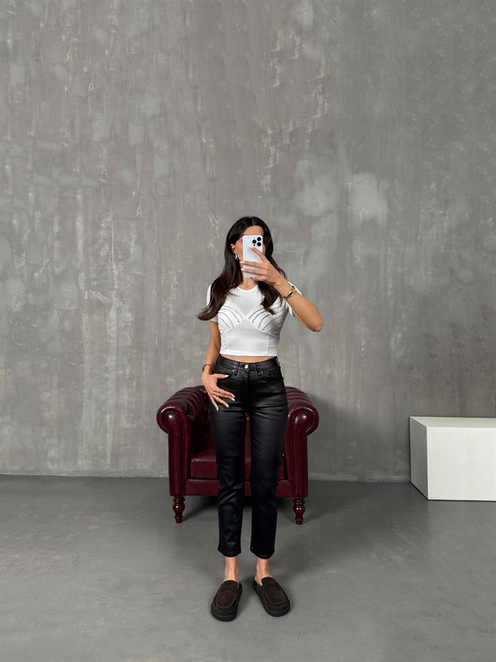 Marco Acı Kahve ZR Model Mumlu Pantolon