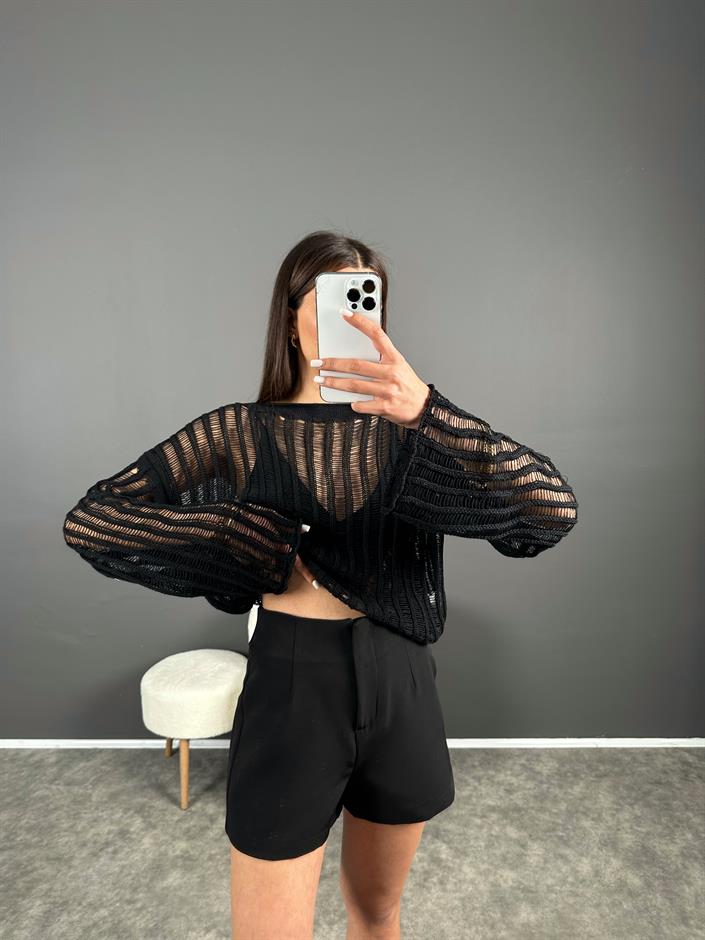 ZR Model Siyah Şort