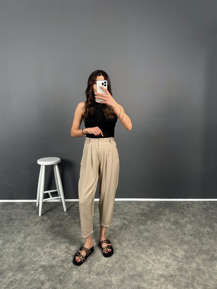 Wuud Taş İthal Kumaş Şalvar Pantolon