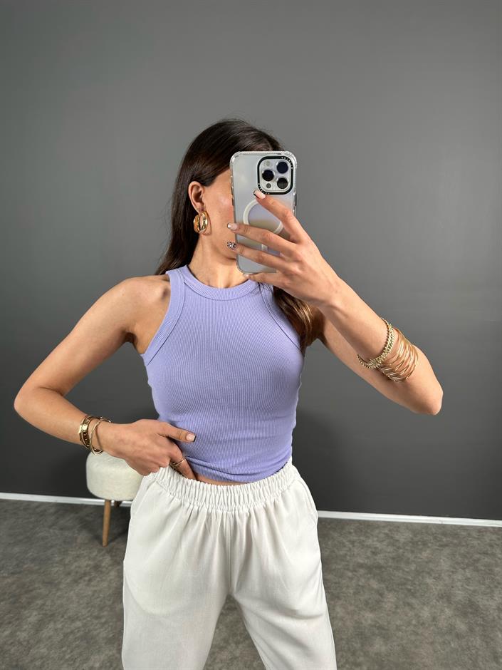 Lila Halter Yaka Atlet