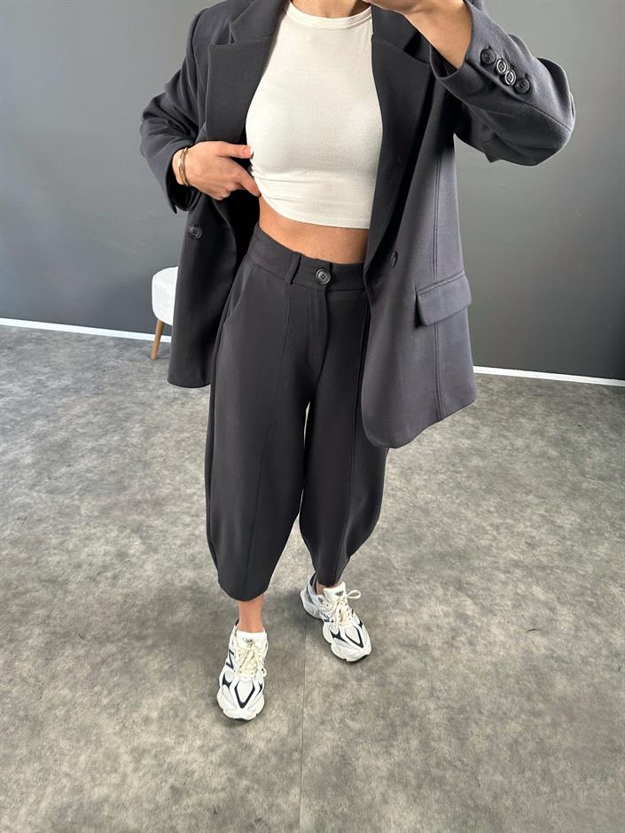 Kwie Füme Model Kumaş İkili Takım