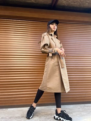 Balon Kol Cappucino Trençkot