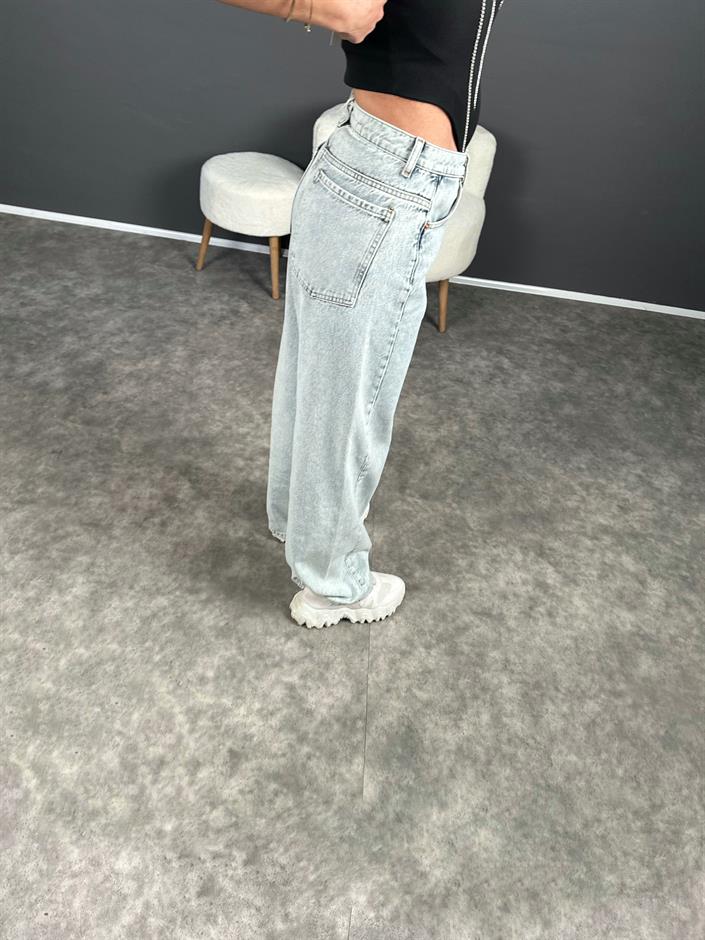 Lotta  Light Blue Wide Leg Jean