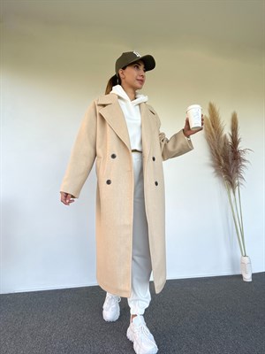 Bej Oversize Premium Kaban 