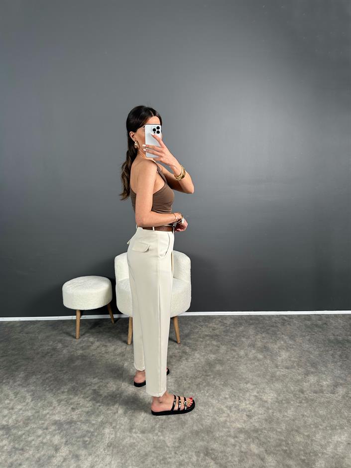 Taş ZR Muadil Kemerli Pantolon