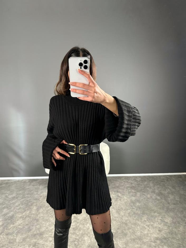 Bloody Siyah Oversize Pinterest Kazak 
