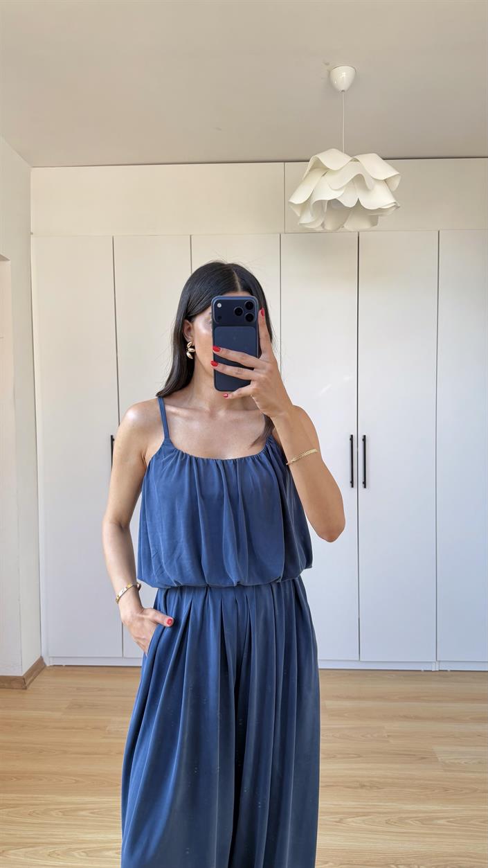 Mavi OYS Model Crop Üst Pantolon İkili Modal Kumaş Takım GAUS-01602