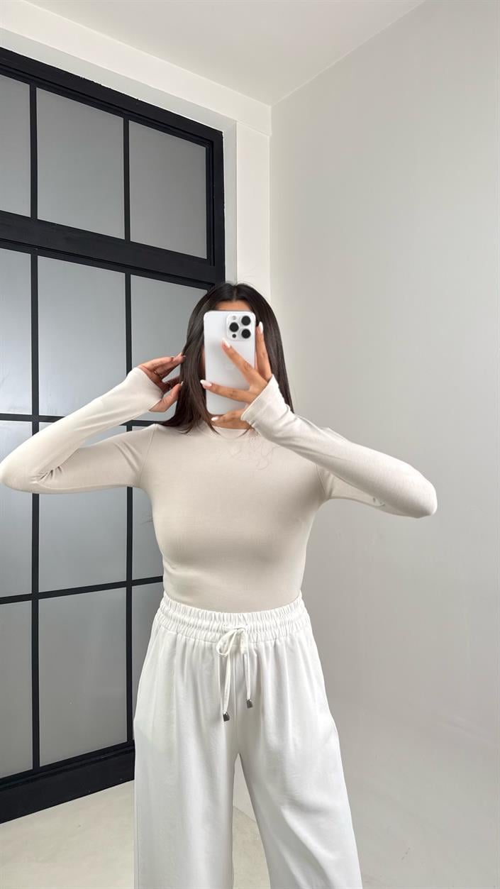 Vizon OYS Muadil Parmak Geçirmeli Basic Bluz GAUS-00506