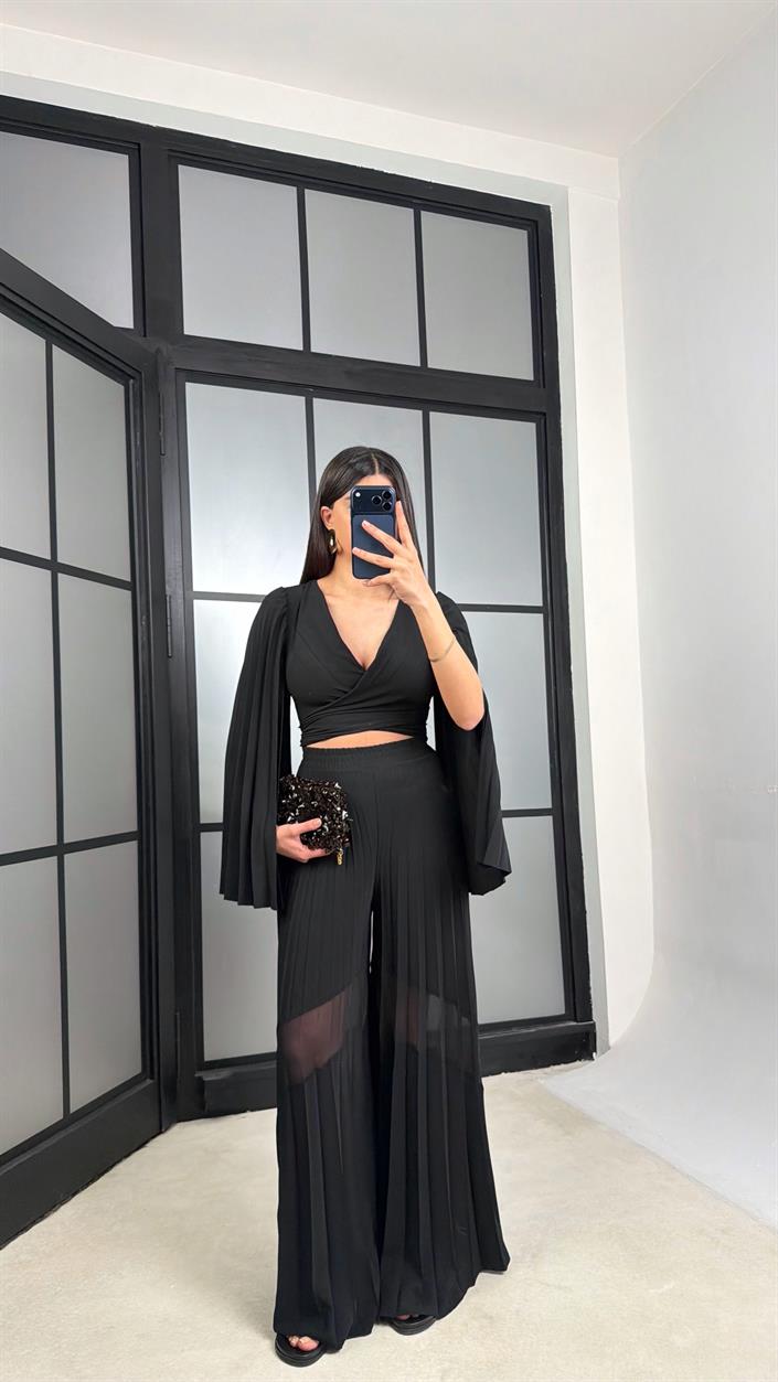 Siyah Pileli Tasarım Takım GAUS-01349