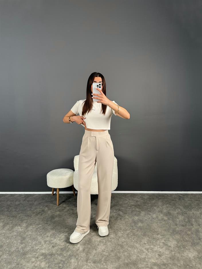 Riona Taş Cırt Bantlı Pantolon