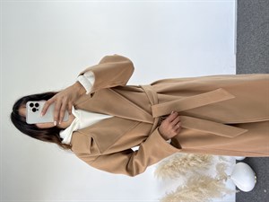 Carisa Açık Kahve  Kuşaklı Kaban