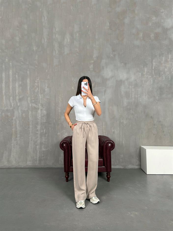 Taş Beli Lastikli MD Muadil Tensel Pantolon Gaus00190