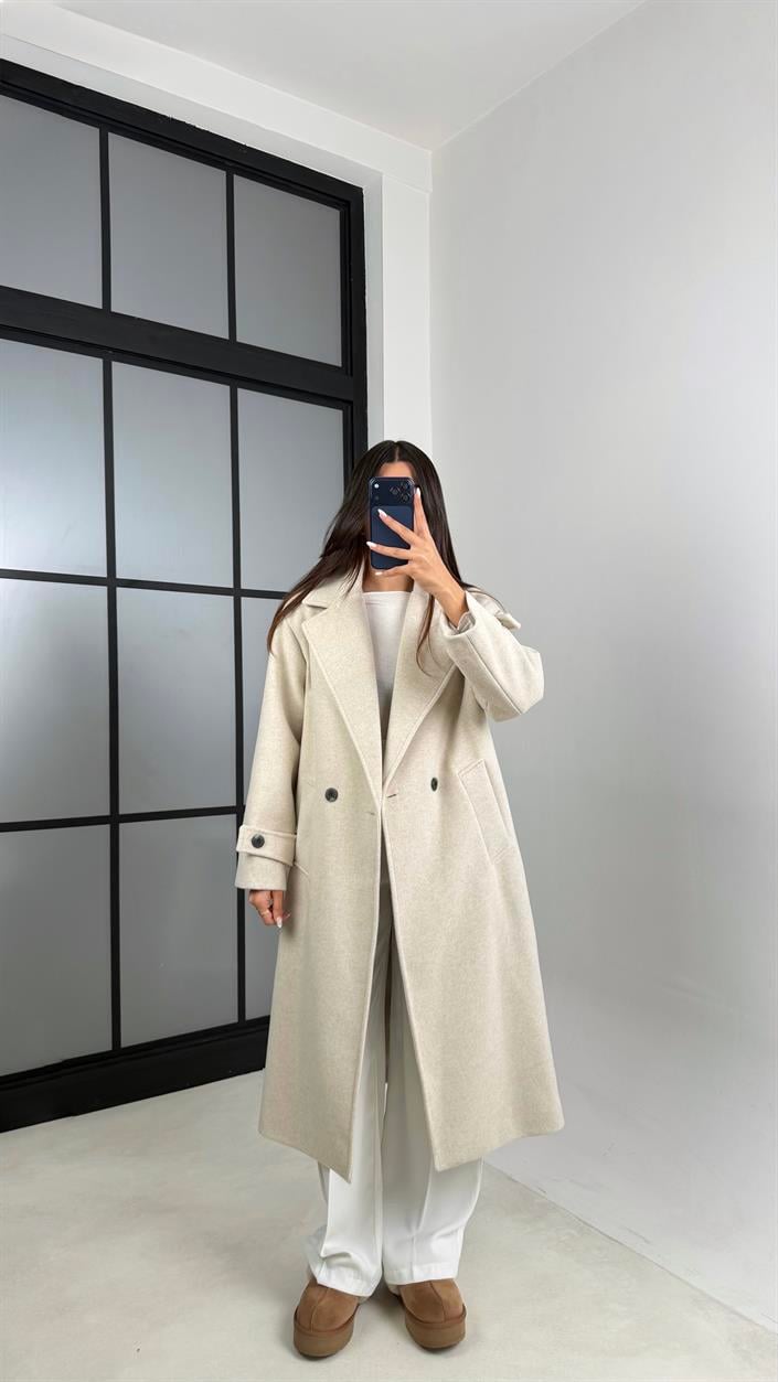 Taş MD Muadil Astarlı Kaşe Kaban GAUS-00613