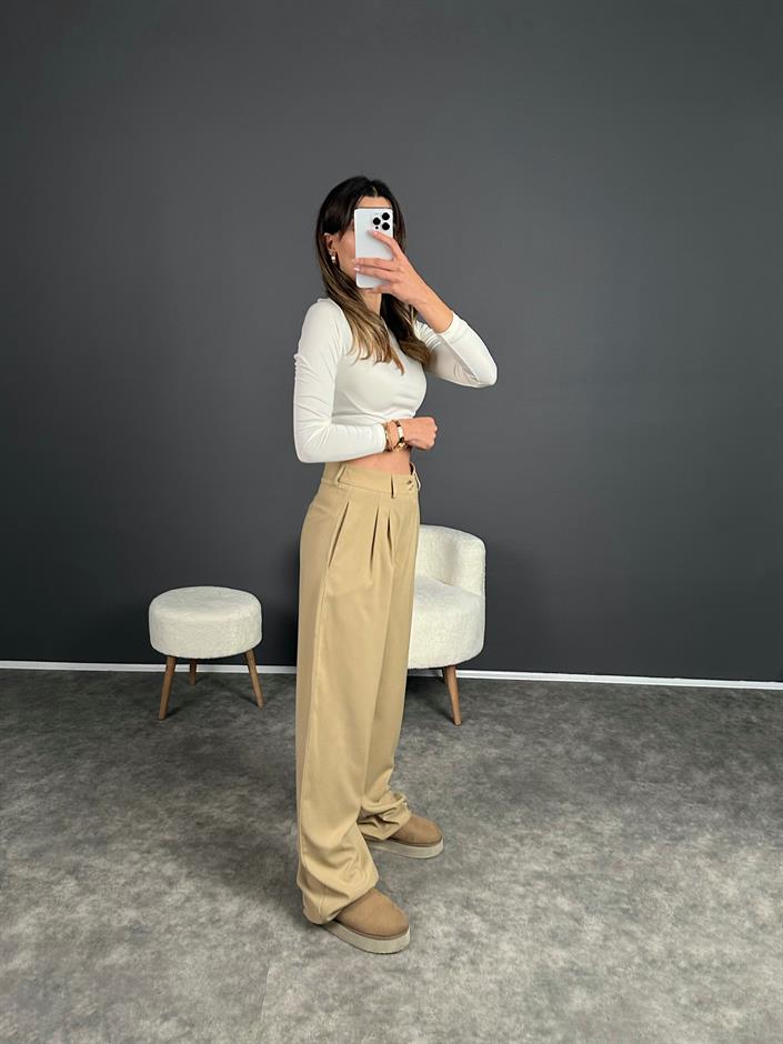 Noa Bej  Premium Palazzo Pantolon