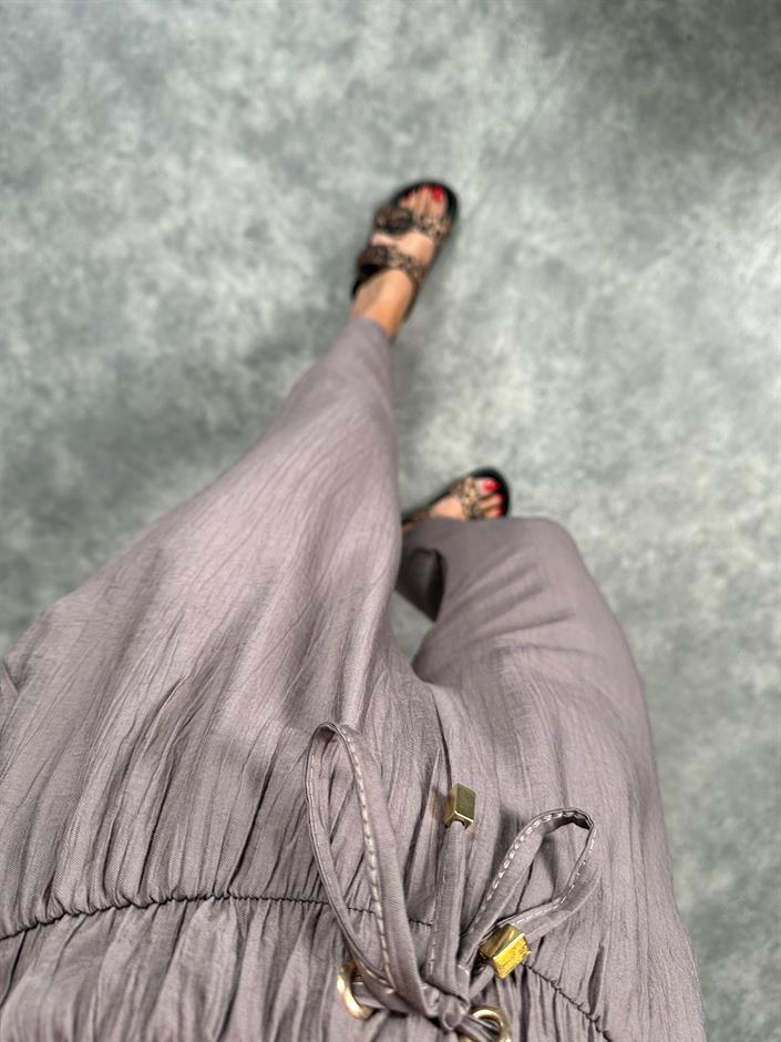 Solvit Kahve Havuç Model Rahat Pantolon