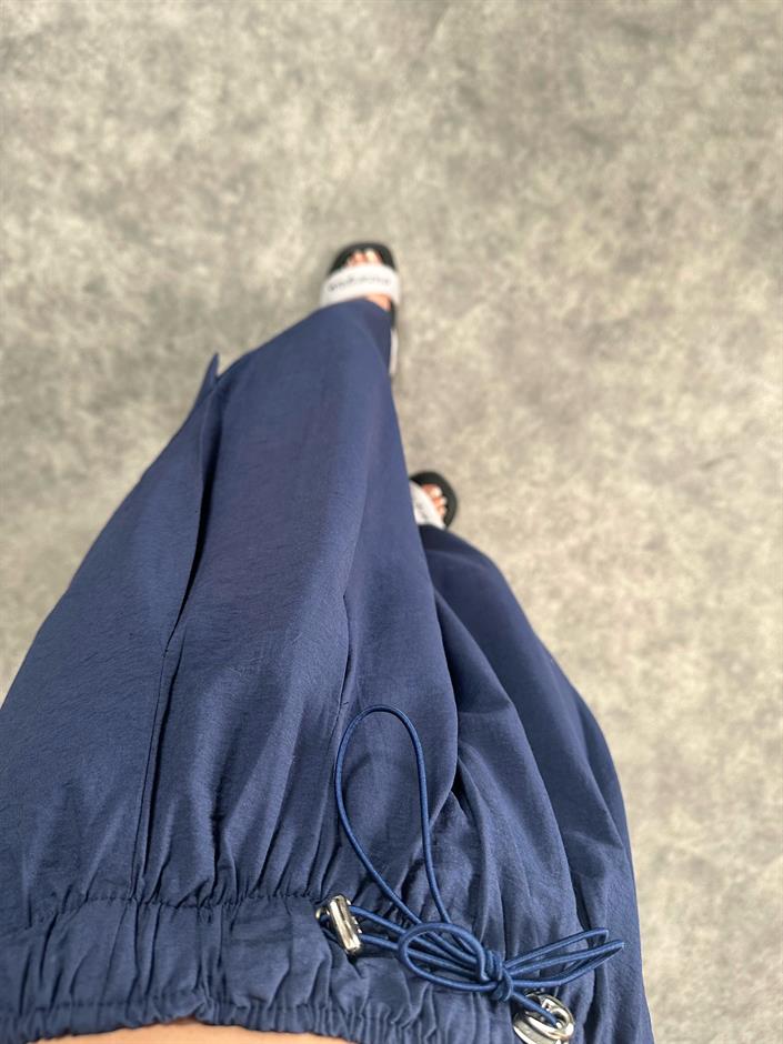 Lacivert Balon Paraşüt Pantolon