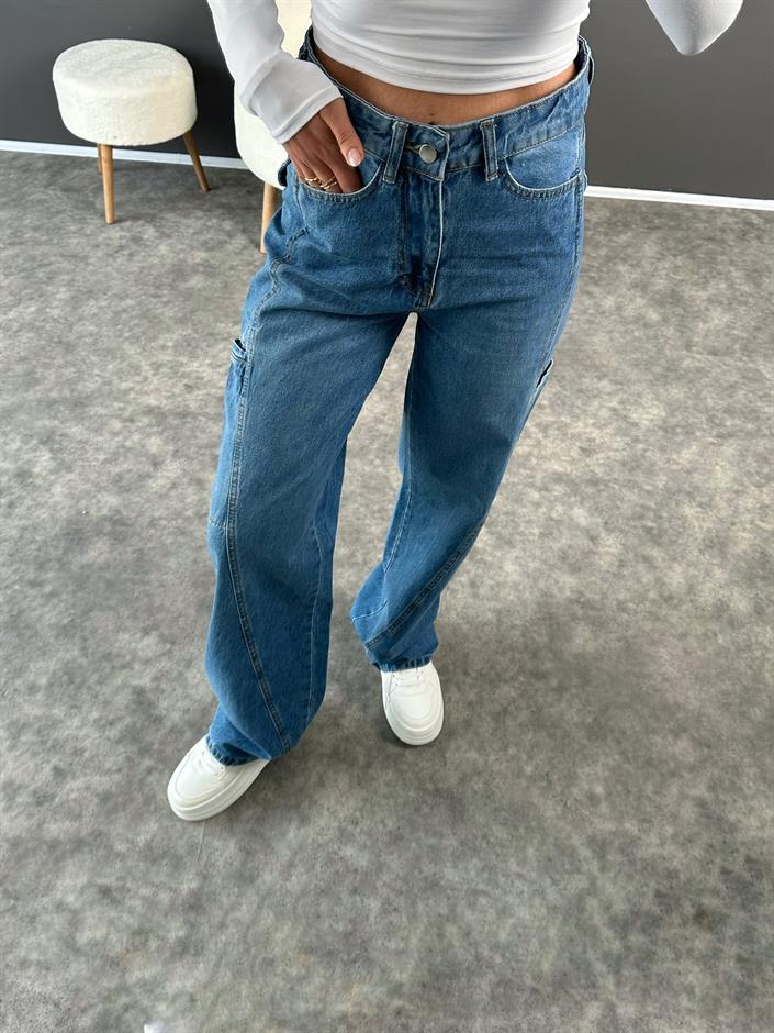 RYN Blue Cep Detaylı Jean 