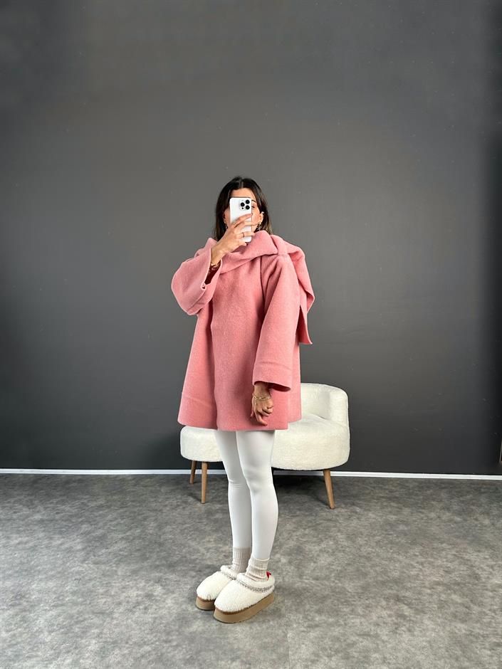 Almina Pembe Atkılı Kaban