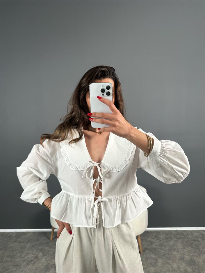 Lalin Pinterest Beyaz Gömlek 