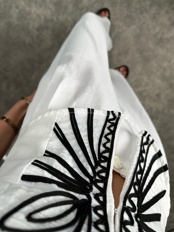 RYN Beyaz Tasarım Yelek 