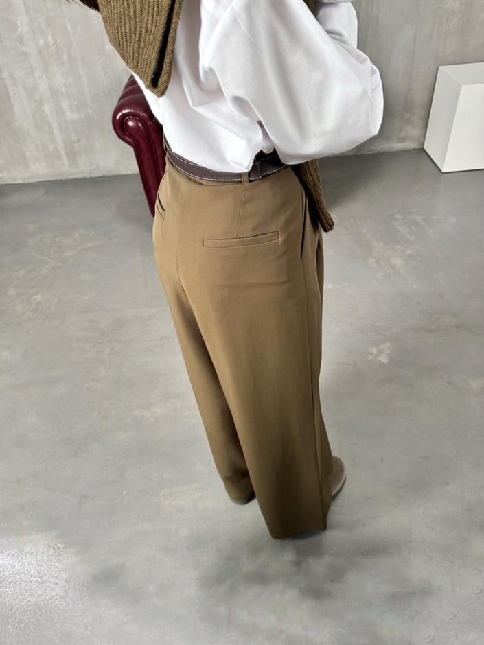 Desse Haki Bol Paça Pantolon