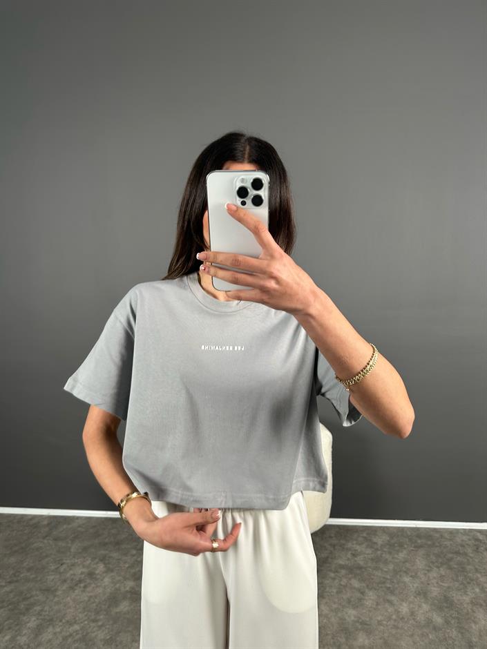 LB Açık Gri Tshirt
