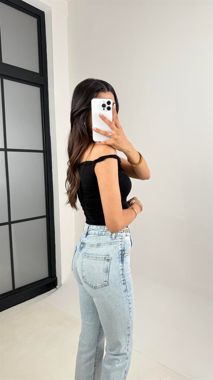 Mavi Gold Tokalı Flare Jean Gaus00631