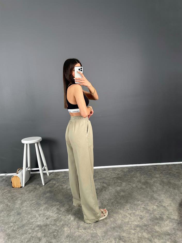 Jovia Haki Premium Gabardin Pantolon