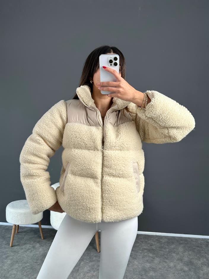 Teddy Ryn Peluş Mont 